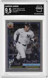 2026 Topps Chrome '91 Topps 35th Anniv. #91CB-2 Aaron Judge Arena Club 9.5