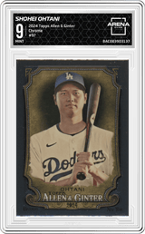 2024 Topps Allen & Ginter Chrome #97 Shohei Ohtani Arena Club 9
