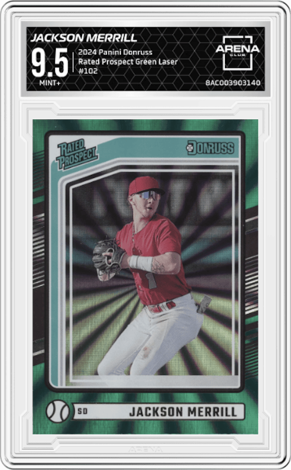 2024 Panini Donruss #102 Jackson Merrill Arena Club 9.5