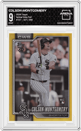 2026 Topps Yellow Holo Foil / 399 #157 Colson Montgomery Arena Club 9