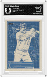 2024 Topps Superstar Blueprint #SB-3 Shohei Ohtani Arena Club 9.5