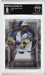 2026 Topps Tribute #19 Ronald Acuna Jr. Arena Club 8
