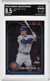 2024 Topps Chrome #16 Pete Crow-Armstrong Arena Club 8.5