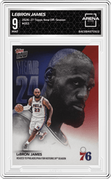 2026-27 Topps Now Off Season #OS3 Lebron James Arena Club 9