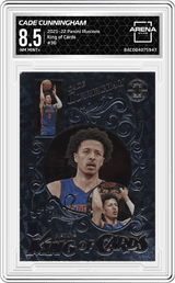2021-22 Panini Illusions King of Cards #30 Cade Cunningham Arena Club 8.5