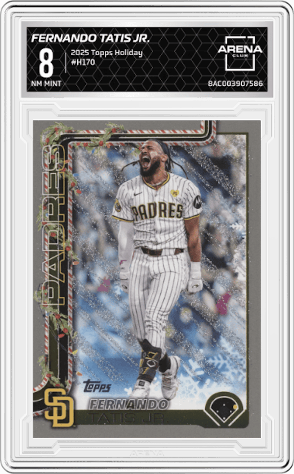 2025 Topps Holiday #H170 Fernando Tatis Jr. Arena Club 8