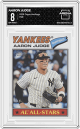 2026 Topps Heritage #10 Aaron Judge Arena Club 8