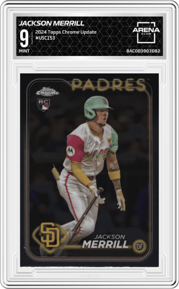2024 Topps Chrome Update #USC153 Jackson Merrill Arena Club 9