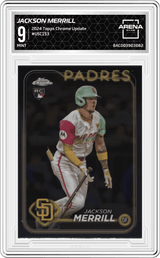 2024 Topps Chrome Update #USC153 Jackson Merrill Arena Club 9