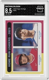 2024 Topps Heritage #307 Shohei Ohtani / Matt Olson Arena Club 8.5