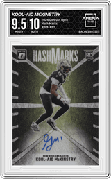 2024 Donruss Optic Hash Marks #HM-KMY Kool-Aid Mckinstry Arena Club 9.5