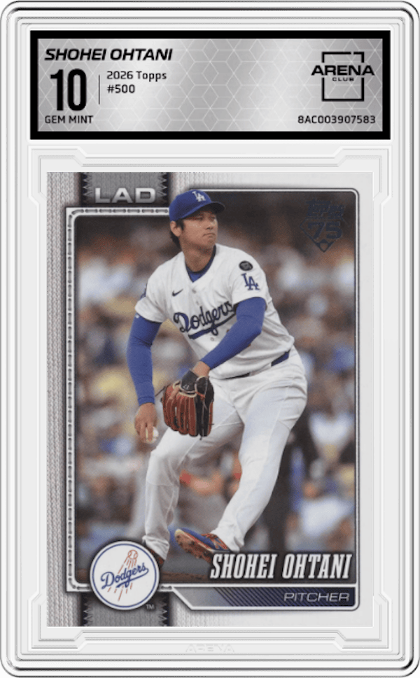 2026 Topps Base / unspecified in URL #500 Shohei Ohtani Arena Club 10