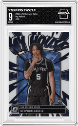 2024-25 Donruss Optic My House #16 Stephon Castle Arena Club 9