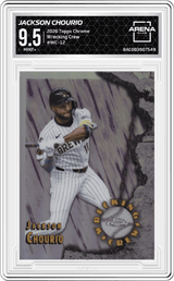 2026 Topps Chrome Wrecking Crew #WC-12 Jackson Chourio Arena Club 9.5