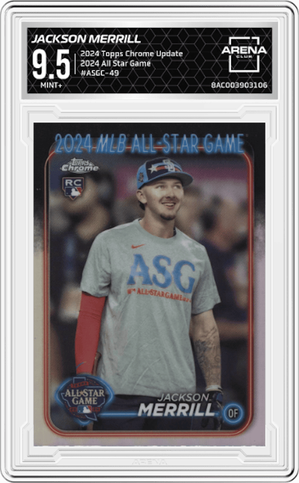 2024 Topps Chrome Update #ASGC-49 Jackson Merrill Arena Club 9.5