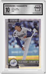 2026 Topps Rainbow Foil #90 Yoshinobu Yamamoto Arena Club 10
