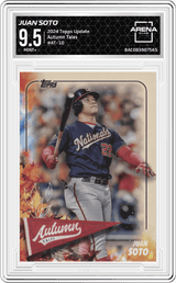 2024 Topps Update Autumn Tales #AT-10 Juan Soto Arena Club 9.5