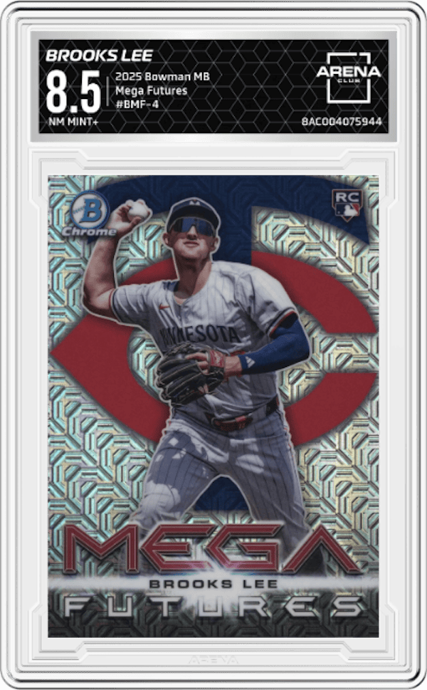 2025 Bowman Mega Box Mega Futures #BMF-4 Brooks Lee Arena Club 8.5