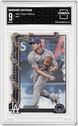 2025 Topps Holiday #H1 Shohei Ohtani Arena Club 9