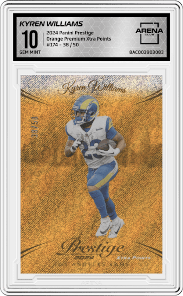 2024 Panini Prestige #174 Kyren Williams Arena Club 10