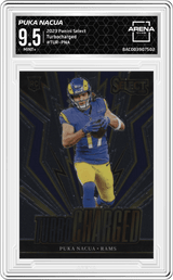2023 Panini Select Turbocharged #TUR-PNA Puka Nacua Arena Club 9.5