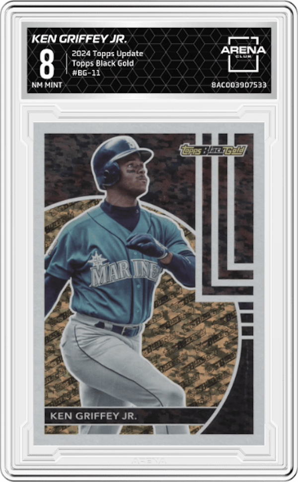 2024 Topps Update Topps Black Gold #BG-11 Ken Griffey Jr. Arena Club 8