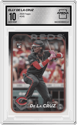 2024 Topps #141 Elly De La Cruz Arena Club 10