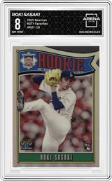 2025 Bowman ROTY Favorites #ROY-10 Roki Sasaki Arena Club 8