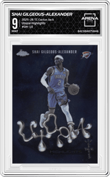 2025-26 Topps Chrome Cactus Jack #UH-10 Shai Gilgeous-Alexander Arena Club 9