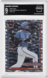 2026 Topps 1991.35th.Anniv. Crackle Foil #T91-16 James Wood Arena Club 9