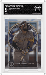 2026 Topps Tribute #34 Fernando Tatis Jr. Arena Club 9