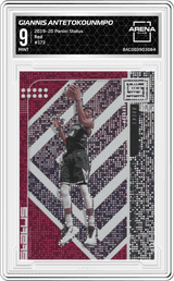 2019-20 Panini Status Red #173 Giannis Antetokounmpo Arena Club 9