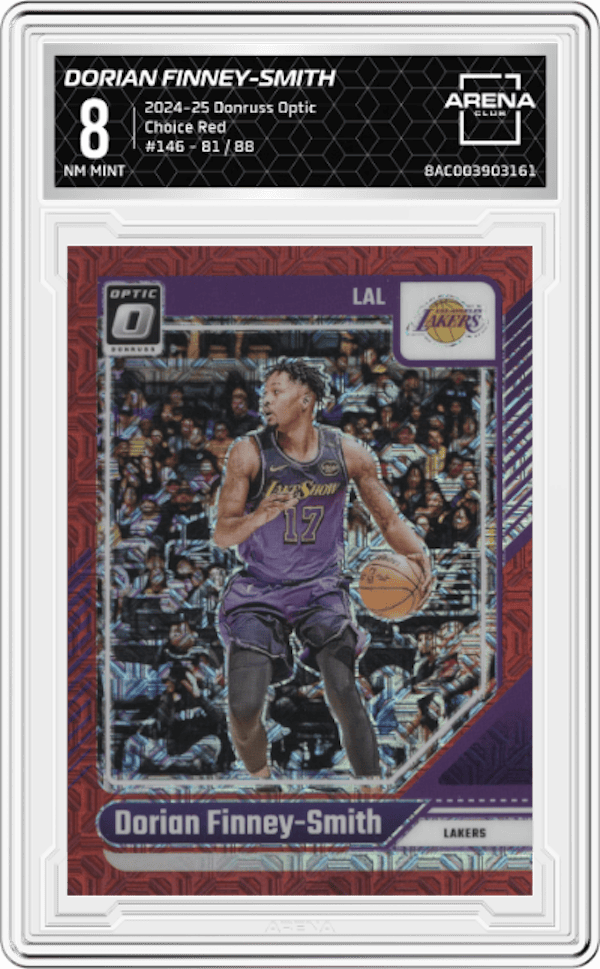 2024-25 Donruss Optic Choice Red / 88 #146 Dorian Finney-Smith Arena Club 8