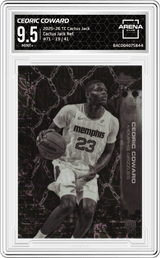 2025-26 Topps Chrome Cactus Jack #71 Cedric Coward Arena Club 9.5