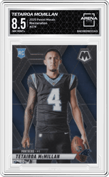 2025 Panini Mosaic Rke.Variation #274 Tetairoa Mcmillan Arena Club 8.5