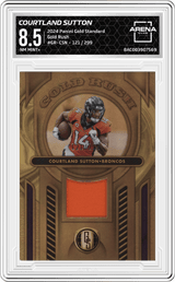 2024 Panini Gold Standard #GR-CSN Courtland Sutton Arena Club 8.5