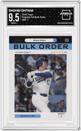 2026 Topps Flagship Coll.Bulk Order #BO-7 Shohei Ohtani Arena Club 9.5