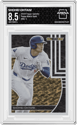2024 Topps Update Topps Black Gold #BG-1 Shohei Ohtani Arena Club 8.5