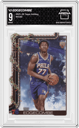 2025-26 Topps Holiday #H163 Vj Edgecombe Arena Club 9
