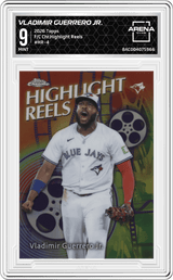 2026 Topps F/C Chr.Highlight Reels #HR-4 Vladimir Guerrero Jr. Arena Club 9