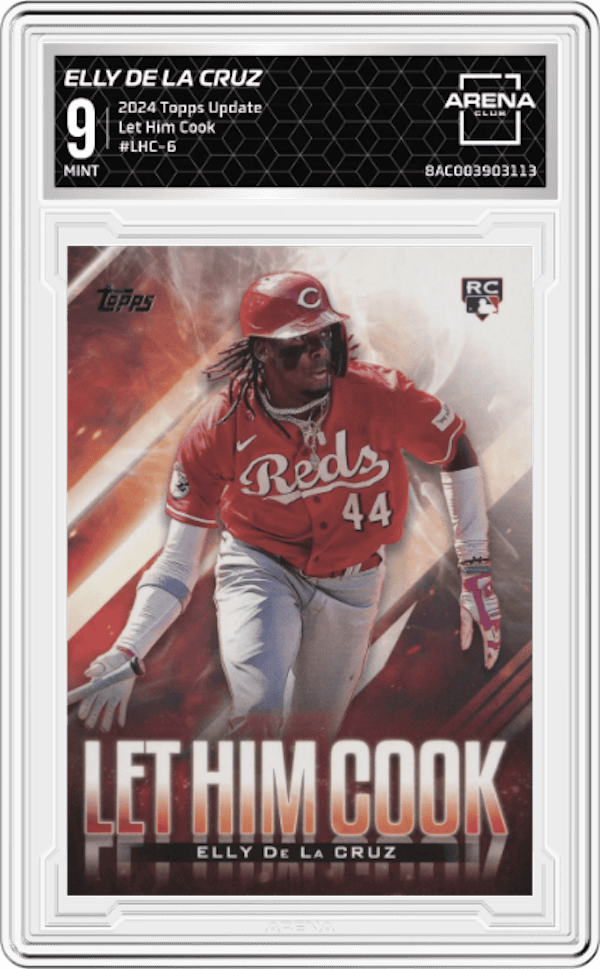 2024 Topps Update Let Him Cook #LHC-6 Elly De La Cruz Arena Club 9