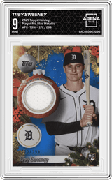 2025 Topps Holiday #PR-TSW Trey Sweeney Arena Club 9