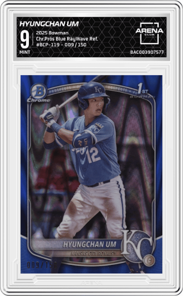 2025 Bowman #BCP-119 Hyungchan Um Arena Club 9