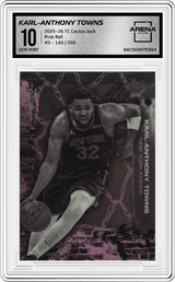 2025-26 Topps Chrome Cactus Jack #5 Karl-Anthony Towns Arena Club 10