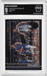 2019-20 Panini Hoops Premium Stock Courtside #14 Luka Doncic Arena Club 9