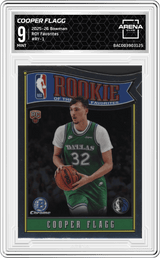 2025-26 Bowman ROY Favorites #RY-1 Cooper Flagg Arena Club 9