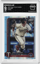 2025 Topps Chrome Update Prism Refractors #USC6 Brooks Lee Arena Club 9